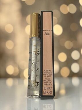 ✨ NIB ✨ Gucci Plumping Lip Gloss in 117 Joslyn Clair - Clear High Shine